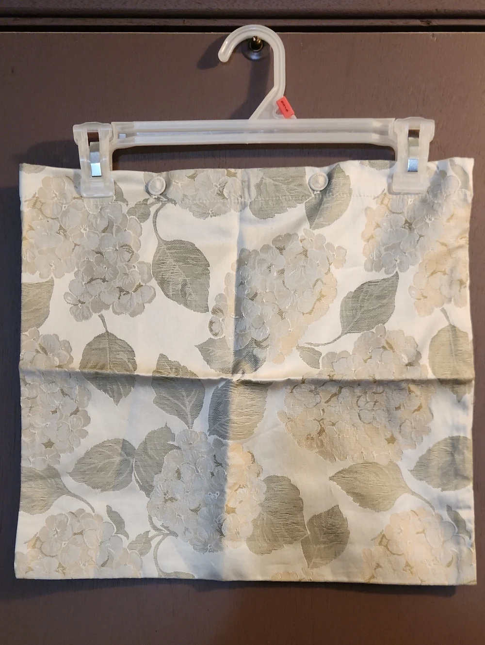 Floral Jacquard Pillow Cover Sham Cotton Made In Germany